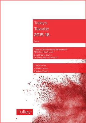 Tolley's Taxwise II 2015-16 - Donald Pearce-Crump