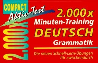 2000 × Minuten-Training Deutsch Grammatik