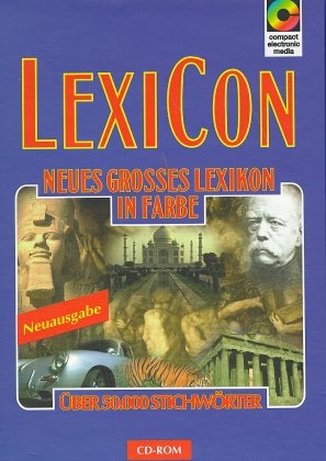 LexiCom, neues gro&szlig;es Lexikon in Farbe, 1 CD-ROM
