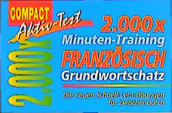 2000 × Minuten-Training Französisch Grundwortschatz
