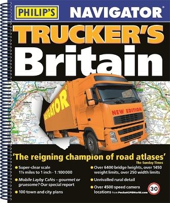 Philip's 2018 Navigator Trucker's Britain -  Philip's Maps