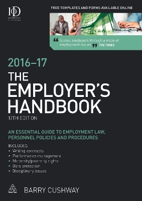 The Employer's Handbook 2016-2017 - Barry Cushway