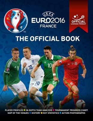 UEFA Euro 2016 France Official Book - Keir Radnedge