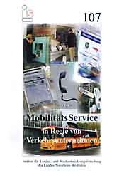 MobilitätsService in Regie von Verkehrsunternehmen