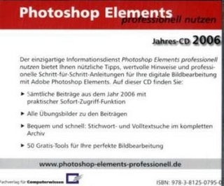 Photoshop Elements professionell nutzen Jahres-CD 2008