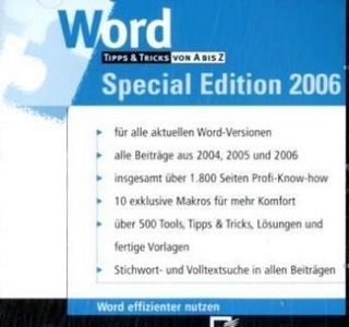 Word Tipps und Tricks von A bis Z Special Edition 2006