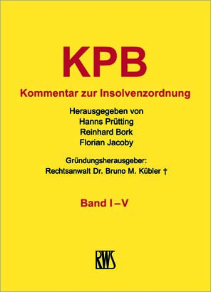 InsO - Kommentar zur Insolvenzordnung - Jens Adolphsen, Florian Bartels, Daniel Blankenburg, Moritz Brinkmann, Anja Dachner, Lucas F. Fl&ouml;ther, Burkard G&ouml;pfert, Johannes Holzer, Benedict Kebekus, Jutta Kemper, Daniel K&ouml;nen, Bruno M. K&uuml;bler, Peter Laroche, Wolfgang L&uuml;ke, Stephan Madaus, Wilhelm Moll, Gerhard Pape, Christoph G. Paulus, Thomas Petri, Christian C.-W. Pleister, Conny Prasser, Olaf Schaltke, Heinrich Schoppmeyer, Dominik Skauradszun, Andreas Spahlinger, Felix Steffek, Christian Stoffler, Christoph Thole, Albrecht Tintelnot, Benjamin Webel, Frank Wenzel, Peter von Wilmowsky, Sylvia Wipperf&uuml;rth