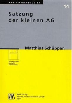 Satzung der kleinen AG - Matthias Sch&uuml;ppen