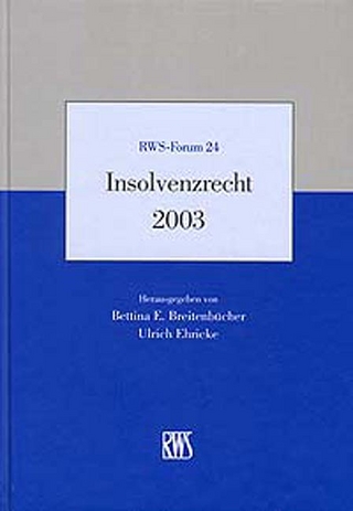 Insolvenzrecht 2003