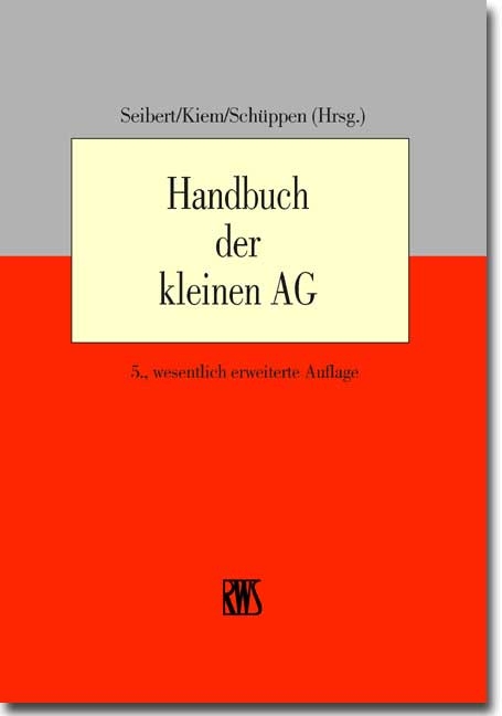 Handbuch der kleinen AG - 