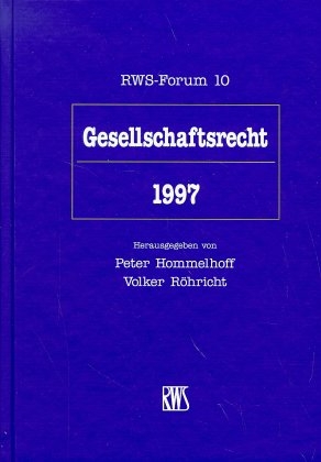 Gesellschaftsrecht 1997 - 