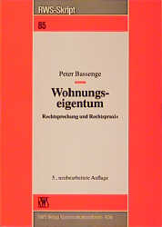 Wohnungseigentum - Peter Bassenge