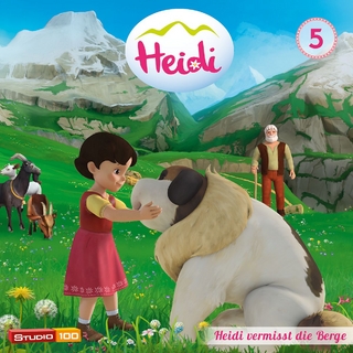 Heidi - Heidi vermisst die Berge u.a. (CGI), 1 Audio-CD