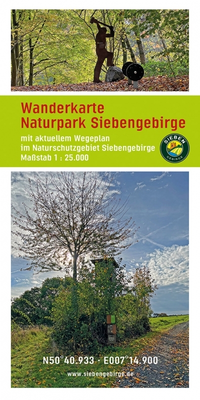Wanderkarte Naturpark Siebengebirge - 