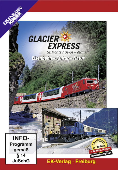 Glacier Express St. Moritz / Davos - Zermatt
