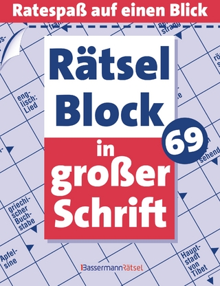 Rätselblock in großer Schrift 69 - 5er VE