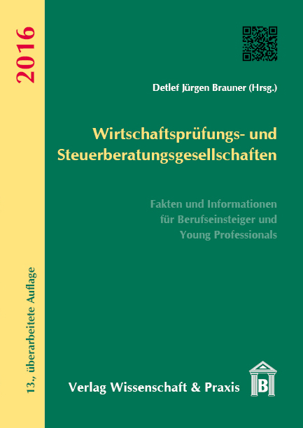Wirtschaftspr&uuml;fungs- und Steuerberatungsgesellschaften 2016 - 