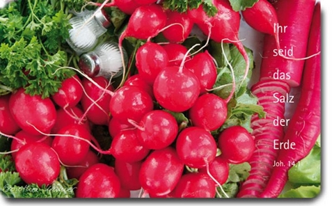 Vesperbrettchen / Fr&uuml;hst&uuml;cksbrettchen Radieschen