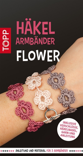 Häkelarmbänder Set Flower