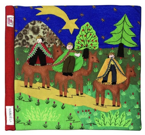 Mein Weihnachts-Stoffbuch zum F&uuml;hlen und Spielen