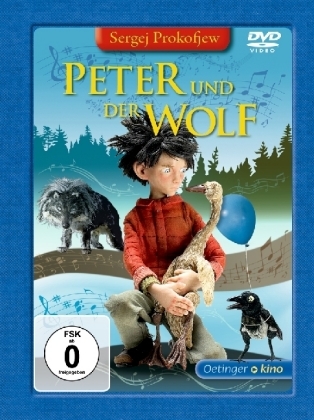 Peter und der Wolf. Peter & der Wolf, 1 DVD, 1 DVD-Video - Suzie Templeton