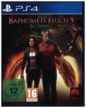 Baphomets Fluch 5,Der S&uuml;ndenfall, 1 PS4-Blu-Ray-Disc