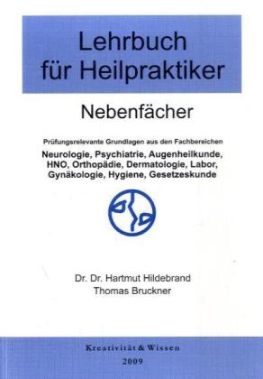 Lehrbuch für Heilpraktiker, Nebenfächer