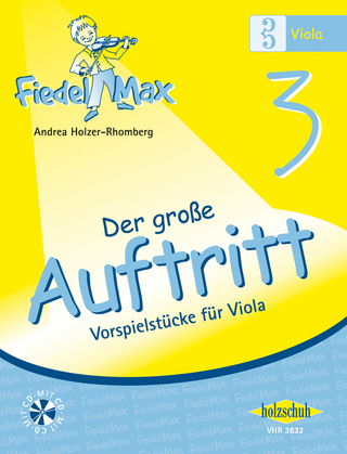Der große Auftritt 3 Viola (mit CD)