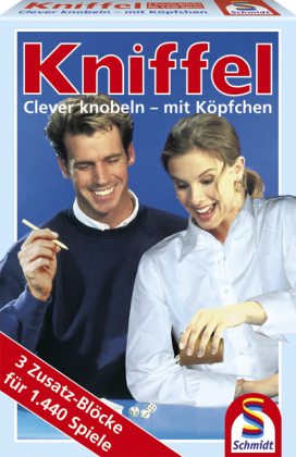 Kniffel, 3 Zusatz-Bl&ouml;cke (Spiel-Zubeh&ouml;r)