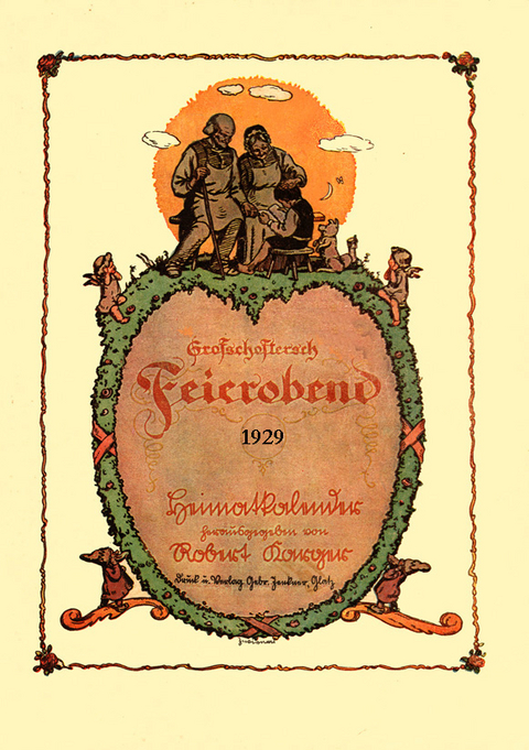 Grofschoiftersch Feierobend 1929 - 