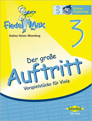 Der große Auftritt 3 Viola - Klavierbegleitung