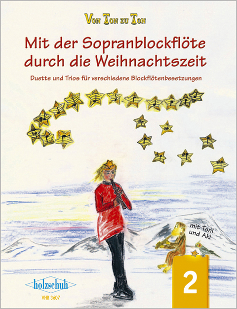 Mit der Sopranblockfl&ouml;te durch die Weihnachtszeit 2 - Eva-Maria Zahner