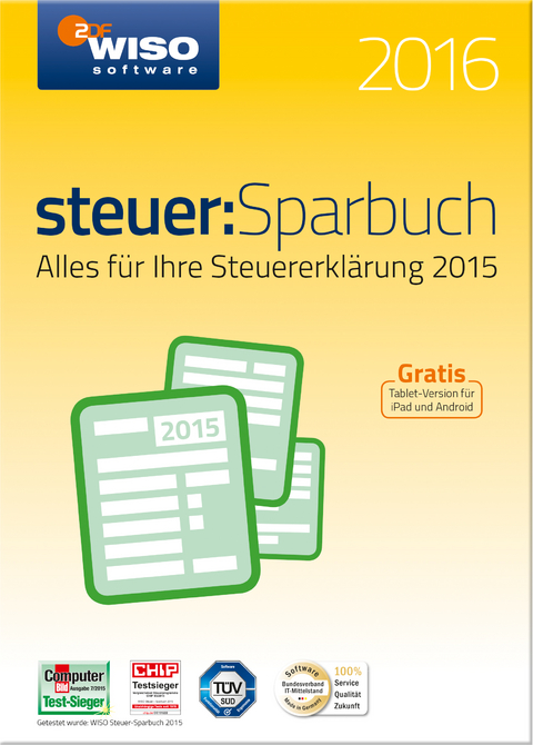 WISO steuer: Sparbuch 2016