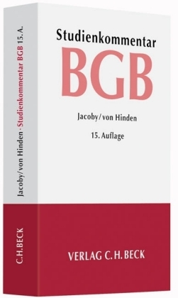 B&uuml;rgerliches Gesetzbuch - Florian Jacoby, Michael Hinden, Jan Kropholler