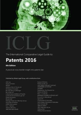 The International Comparative Legal Guide to: Patents 2016 - 