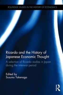 Ricardo and the History of Japanese Economic Thought