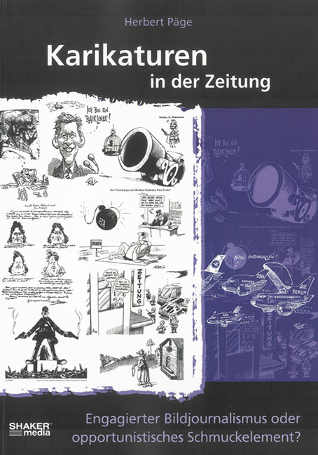 Karikaturen in der Zeitung - Herbert P&auml;ge