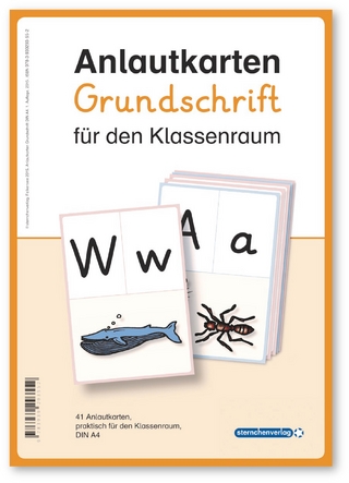 Anlautkarten Grundschrift für den Klassenraum