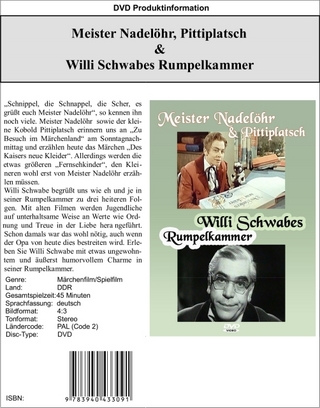 Meister Nadelöhr, Pittiplatsch und die Rumpelkammer mit Willi Schwabe