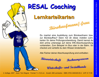 RESAL Coaching Lernkarteikarten Bürokaufmann/-frau