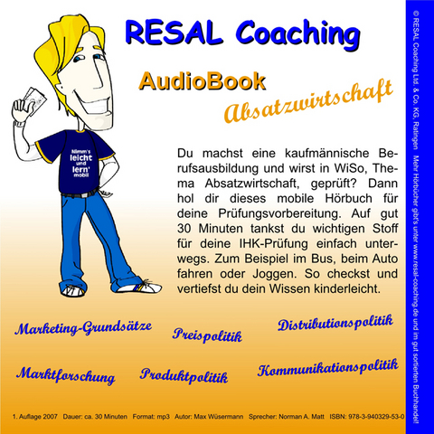 RESAL Coaching AudioBook Absatzwirtschaft - Max W&uuml;sermann