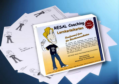 RESAL Coaching Lernkarteikarten Kaufmann & Kauffrau f&uuml;r B&uuml;rokommunikation - Sven Sch&ouml;n