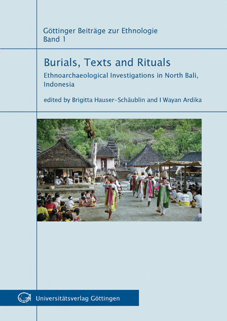 Burials, texts and rituals - 