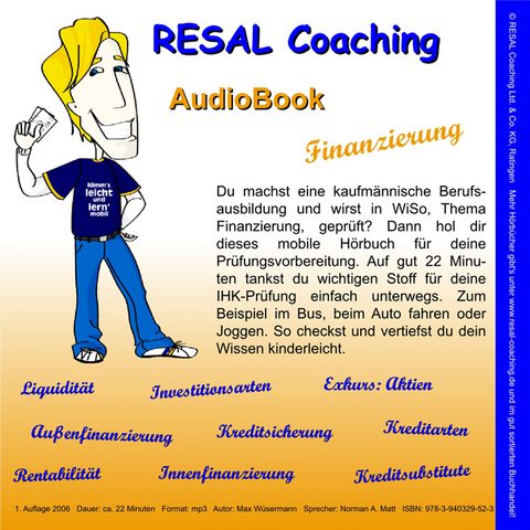 RESAL Coaching AudioBook Finanzierung - Max W&uuml;sermann