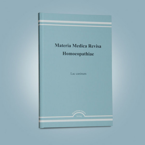 Materia medica revisa homoeopathiae. Sammlung hom&ouml;opathischer Arzneimittel... - Dominik M&uuml;ller