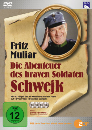 Die Abenteuer des braven Soldaten Schwejk, 4 DVDs