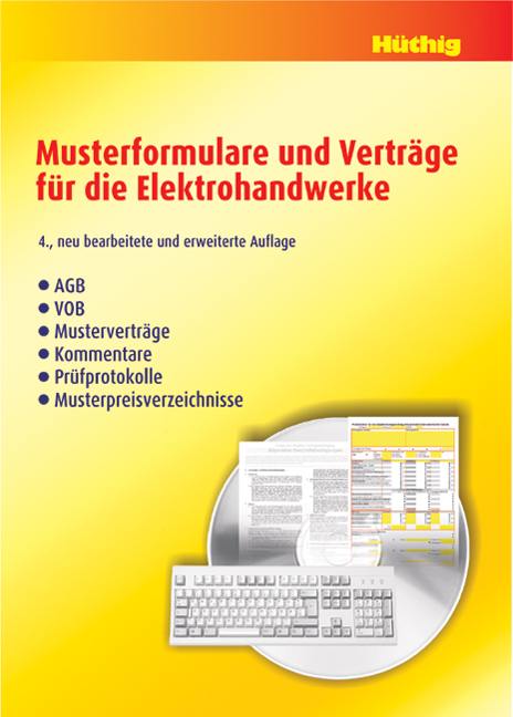 Musterformulare und Vertr&auml;ge f&uuml;r die Elektrohandwerke -  ZVE