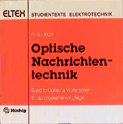 Optische Nachrichtentechnik - Hans G Unger