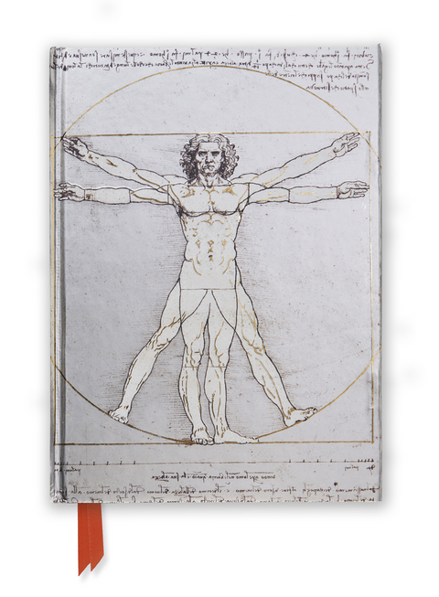 Da Vinci: Vitruvian Man (Foiled Journal) - 