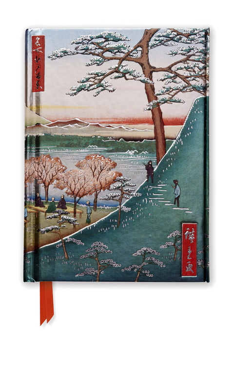 Utagawa Hiroshige: Meguro (Foiled Pocket Journal) - 